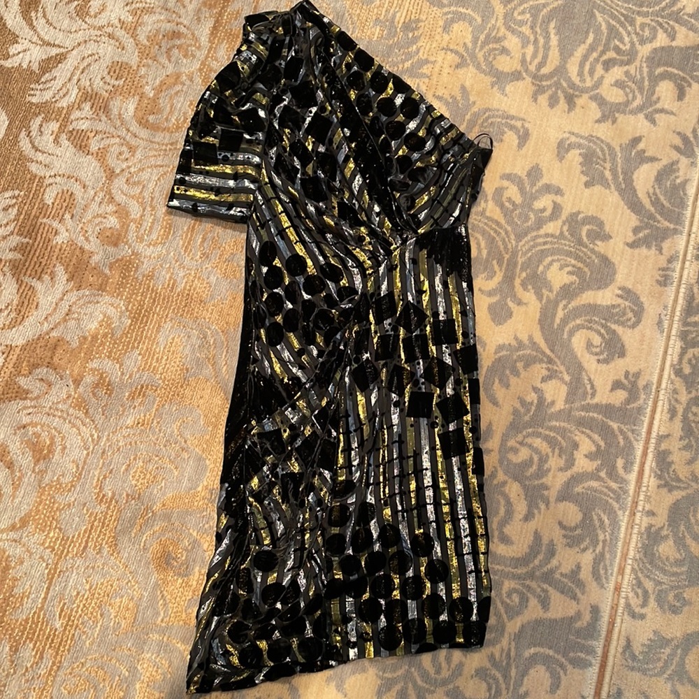 One shoulder mini dress